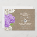 Search for burlap lace bridal shower invitations Country