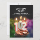 Search for 102nd birthday invitations Party