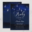 Search for starry night invitations Blue