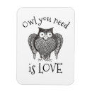 Search for birds rectangular magnets Cartoon