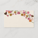 Search for japanese business cards Flowers