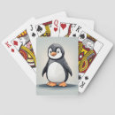 Search for penguins playing cards Black