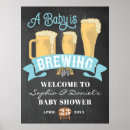 Search for baby is brewing welcome signs Digital download