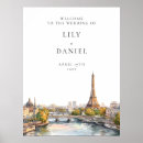 Search for paris welcome signs Watercolor