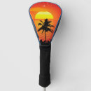 Search for palm tree golf head covers Tropical island