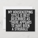 Search for housekeeping cards Style