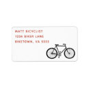 Search for bicycle return address labels Bike