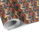Search for fireplace wrapping paper Dog