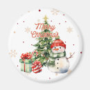 Search for christmas tree magnets Snowman