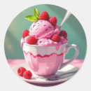 Search for ice cream shop stickers Pink