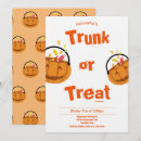 Search for trunk or treat invitations Pumpkin