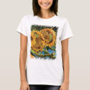 Search for vincent van gogh sunflowers tshirts Yellow