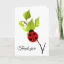 Search for ladybug design postcards Green