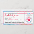 Search for travel postcards wedding stationery Boarding pass
