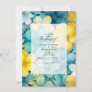 Search for yellow and grey wedding invitations Watercolor