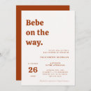 Search for terracotta baby shower invitations Bohemian