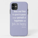 Search for happiness quote iphone cases Motivational