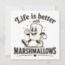 Search for marshmallow invitations Happy camper