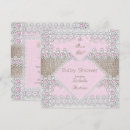 Search for burlap baby shower invitations Bow