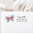 Search for butterfly labels Cute