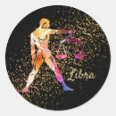Search for gold libra stickers Constellation