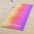 Search for sparkly yoga mats Girly