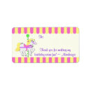 Search for carousel return address labels Birthday