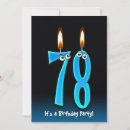 Search for 78th invitations Party