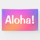 Search for aloha banners Pink
