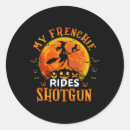 Search for yellow paw prints stickers French bulldog