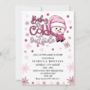 Search for holiday baby boy shower invitations Baby its cold outside