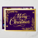 Search for formal christmas cards Purple