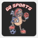 Search for basketball fan stickers Athletics