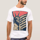 Search for statue of liberty tshirts Usa