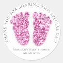 Search for pink white baby shower stickers For kids