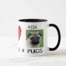 Search for pug love mugs Birthday