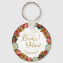 Search for fall wedding round key rings For her