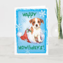 Search for jack russell christmas cards Dog