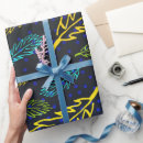 Search for night sky wrapping paper Yellow