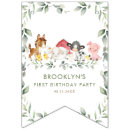 Search for animal print bunting flags For kids