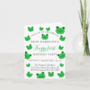 Search for amphibians invitations Cute