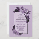 Search for lavender rose wedding invitations Geometric