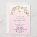 Search for communion christening invitations Cross