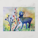 Search for beautiful heart postcards Watercolor