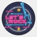Search for lets rock stickers Retro