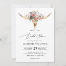 Search for cow bridal shower invitations Bohemian