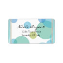Search for woman return address labels Blue