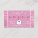Search for hair stylist loyalty cards Promotional