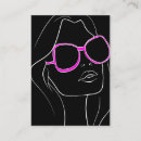 Search for face business cards Minimalist