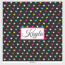 Search for vinyl name stickers Gift